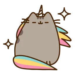 Анимированный Пушин sticker 3