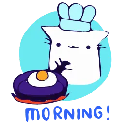 Анимированный кот sticker 2