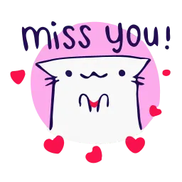 Анимированный кот sticker 5
