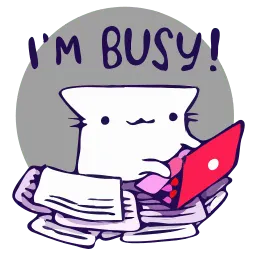 Анимированный кот sticker 6