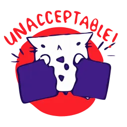 Анимированный кот sticker 8