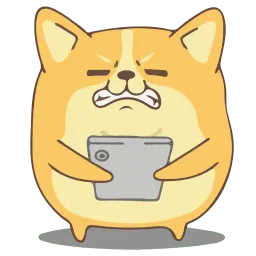 Корги sticker 2