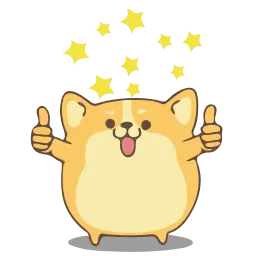 Корги sticker 11