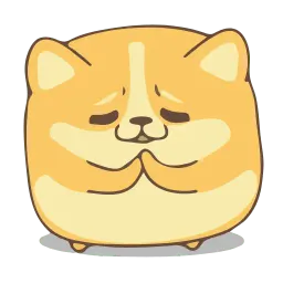 Корги sticker 4