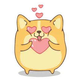 Корги sticker 6