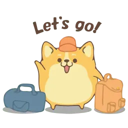 Корги sticker 9