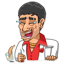 Tony Montana Telegram sticker pack