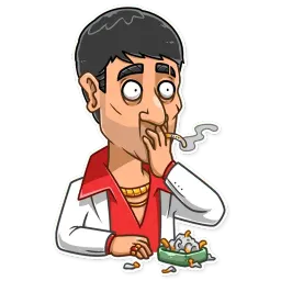 Tony Montana sticker 12