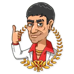Tony Montana sticker 3