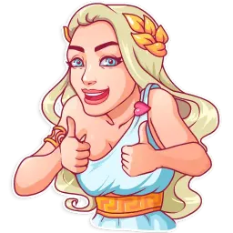 Aphrodite sticker 2