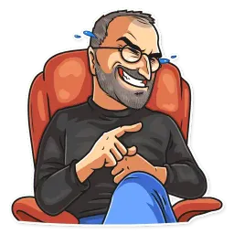 Steve Jobs Telegram sticker pack