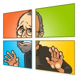 Steve Jobs sticker 4