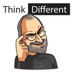 Steve Jobs sticker 9