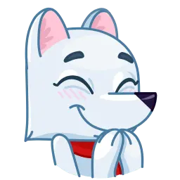 Russell The Arctic Fox sticker 8
