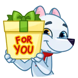Russell The Arctic Fox sticker 9