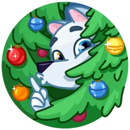 Russell The Arctic Fox sticker 10
