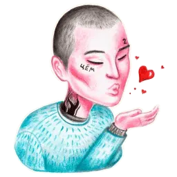 Азиатская история любви Telegram sticker pack