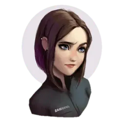Samsung Girl sticker 11