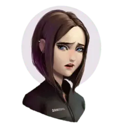 Samsung Girl sticker 5
