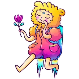 Астральная Овечка Telegram sticker pack