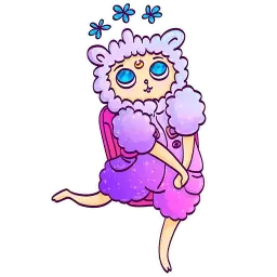 Астральная Овечка sticker 4