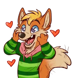 Atsu Fawx sticker 3