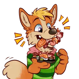 Atsu Fawx sticker 5