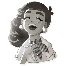 Audrey Glamour Telegram sticker pack