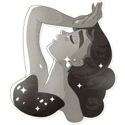 Audrey Glamour sticker 12
