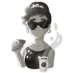 Audrey Glamour sticker 7