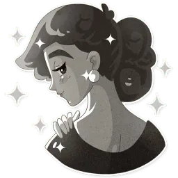 Audrey Glamour sticker 9