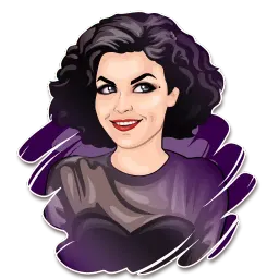 Audrey Horne Telegram sticker pack