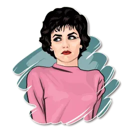 Audrey Horne sticker 3