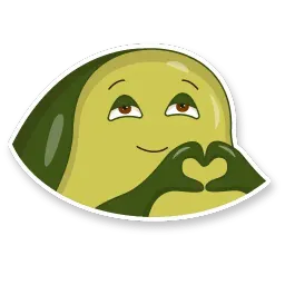 Семья авокадо sticker 5