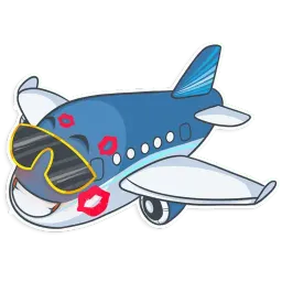 AZALplane sticker 6