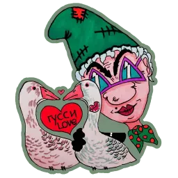 Babulya_gussi(GuKaStyle) sticker 6