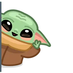 Малыш Йода sticker 5