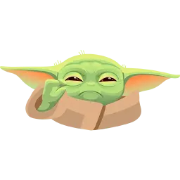 Малыш Йода sticker 6
