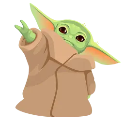 Малыш Йода sticker 8