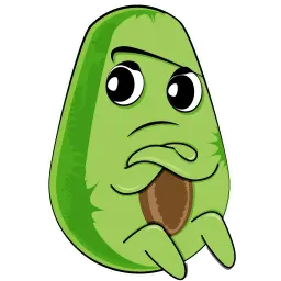 Малыш авокадо sticker 11