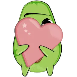 Малыш авокадо sticker 5