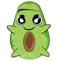 Малыш авокадо sticker 6