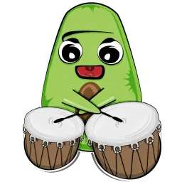Малыш авокадо sticker 7