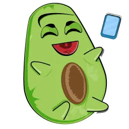 Малыш авокадо sticker 8