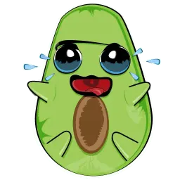 Малыш авокадо sticker 10