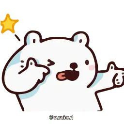 Медведь sticker 11