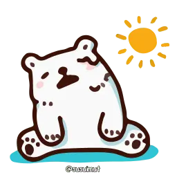 Медведь sticker 4