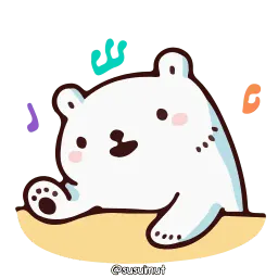 Медведь sticker 8