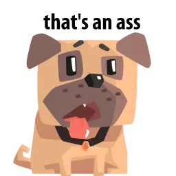 Злобный мопс sticker 2