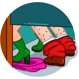 Плохой Санта sticker 7